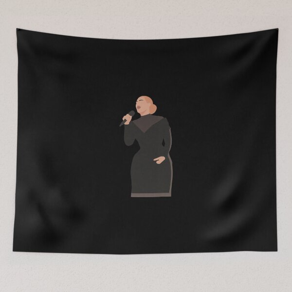 Item preview, Adele Lineless Illustration designed and sold by dsxclothing.