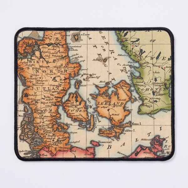 Item preview, Antique Scandinavia Regional Map designed and sold by athanasioungr.