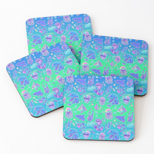 Item preview, Sea punk pattern designed and sold by Pedro  Fart Faced McGee.