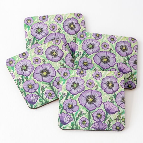 Item preview, Purple poppies in remembrance of animals that served  designed and sold by Matt Starr Fine Art .