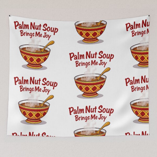 Item preview, Palm Nut Soup Brings Me Joy | West African Food designed and sold by MammothArt.