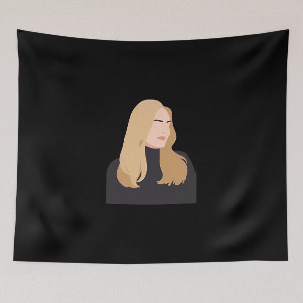 Item preview, Adele Lineless Illustration designed and sold by dsxclothing.