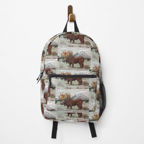 Item preview, Majestic Moose in the Mountains designed and sold by Matt Starr Fine Art .