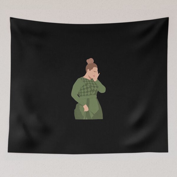 Item preview, Adele Lineless Illustration designed and sold by dsxclothing.