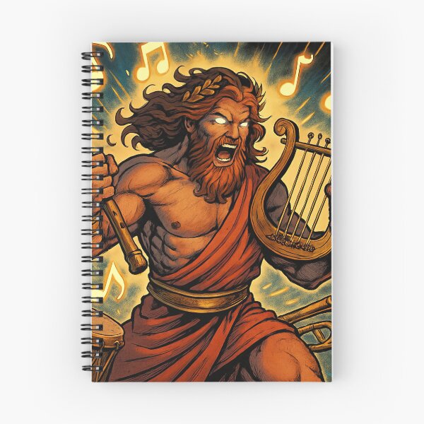 Item preview, God of music | Comics stylCartoone -  designed and sold by ComicsFactory.