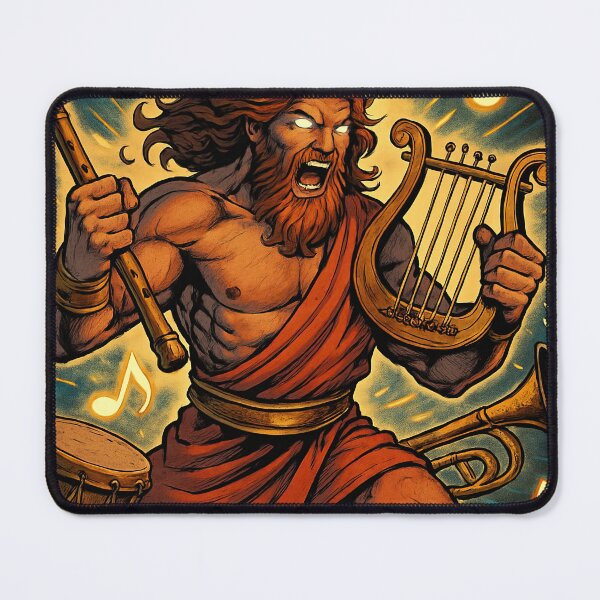 Item preview, God of music | Comics stylCartoone - designed and sold by ComicsFactory.