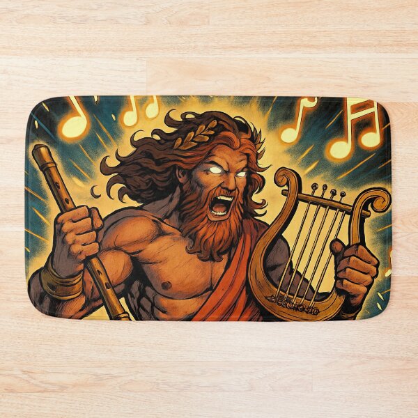 Item preview, God of music | Comics stylCartoone -  designed and sold by ComicsFactory.