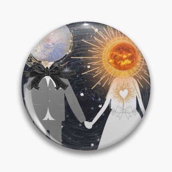 Item preview, キズ ユエ Kizu Yue Sun&Moon Visual Kei PixelArt by James Pixel designed and sold by JAMESPIXELS.