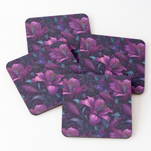 Item preview, Colorful Lilies  - Birthday Flower Pattern  - Valentine Gifts For Her designed and sold by RoyalStarsPatts.