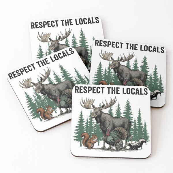 Item preview, Respect the Locals Hiking designed and sold by Ink Magic.