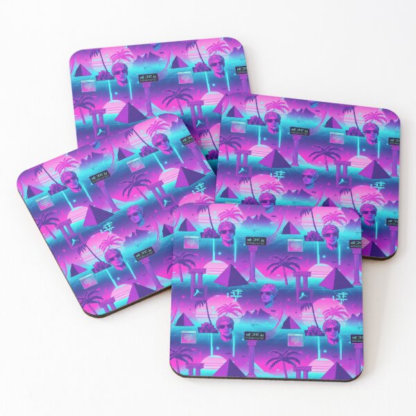 Item preview, Vapor wave aesthetic pattern  designed and sold by Pedro  Fart Faced McGee.