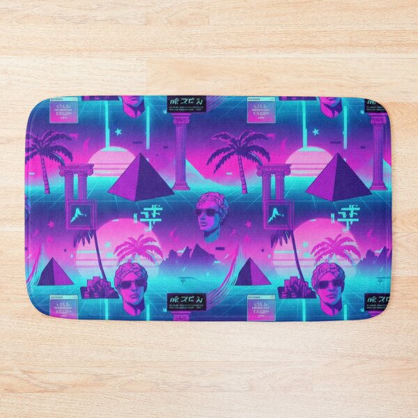 Item preview, Vapor wave aesthetic pattern  designed and sold by Pedro  Fart Faced McGee.