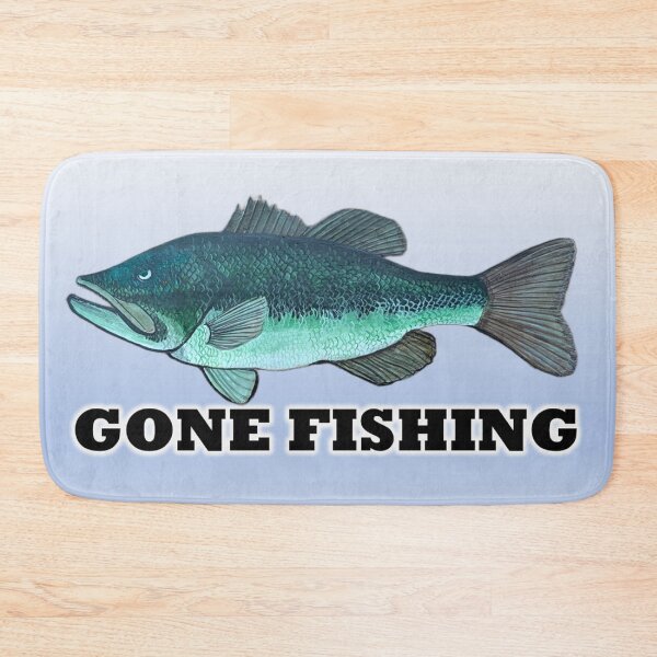 Item preview, Gone fishing for bass  designed and sold by Matt Starr Fine Art .