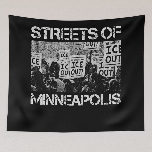 Item preview,  Streets Of Minneapolis Right Now , Ice Out, Abolish ICE , Anti ICE Political designed and sold by Starry Night Creative Art.