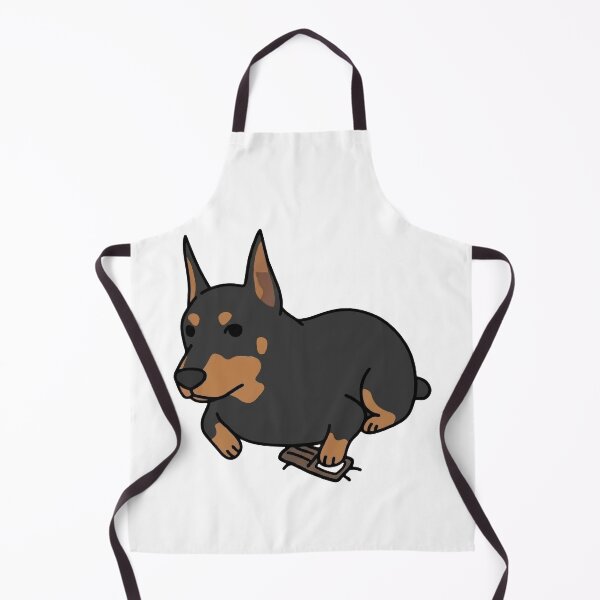 Item preview, Chubby Doberman Relaxing After Work designed and sold by WhatsupDawg.