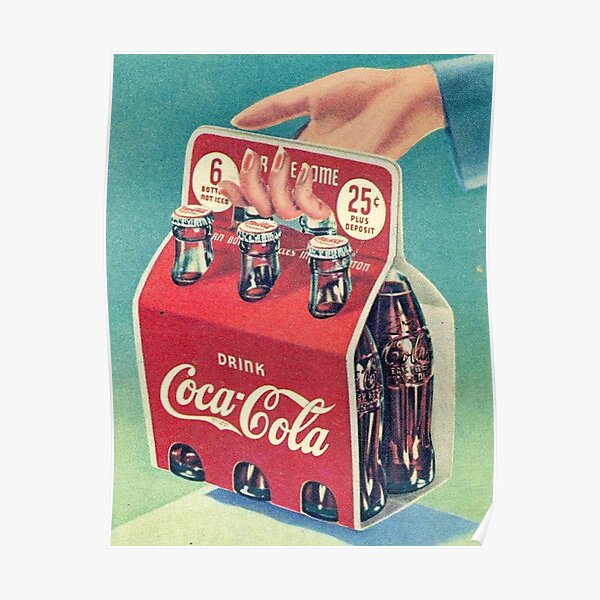 Coca Cola Vintage Poster