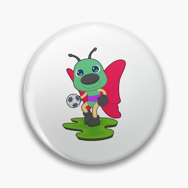 Item preview, Butterfly Handball player Handball Sports designed and sold by Snabdesign84.