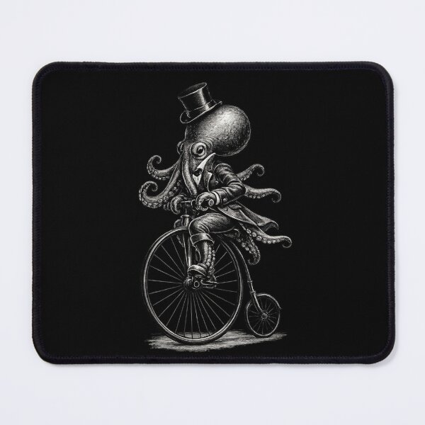 Item preview, Victorian Steampunk Octopus on Penny Farthing Bicycle designed and sold by JonelCrafts.