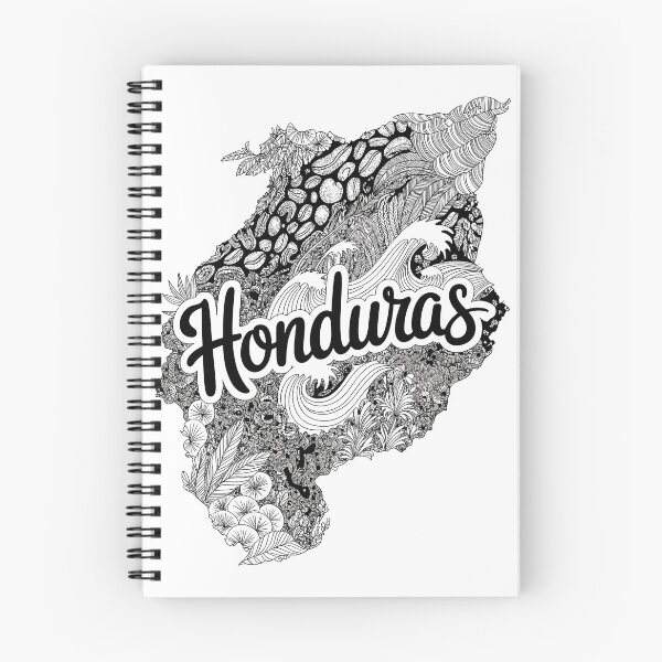 Item preview, Honduras Illustrated Map designed and sold by madtoyman.