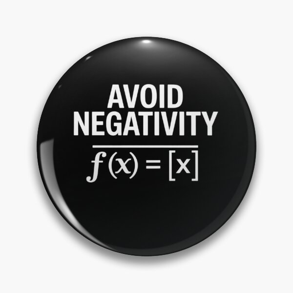 Item preview, Saying Avoid Negativity Math Equation Men Women Gag designed and sold by joyouartArt.