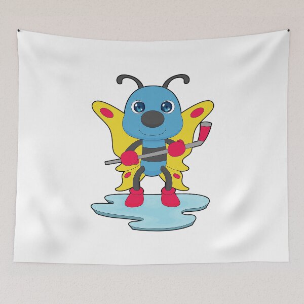Item preview, Butterfly Ice hockey Ice hockey stick Sports designed and sold by Snabdesign84.