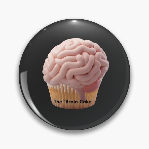 Item preview, Surreal Brain Cupcake Creepy Cute Weirdcore Art designed and sold by OddballObjects.