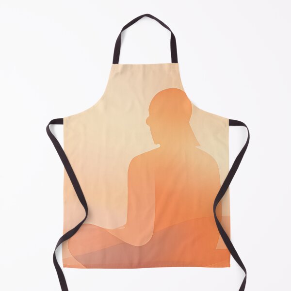 Item preview, Inner Stillness – Minimal Human Silhouette Wall Art designed and sold by Minimal Calm.