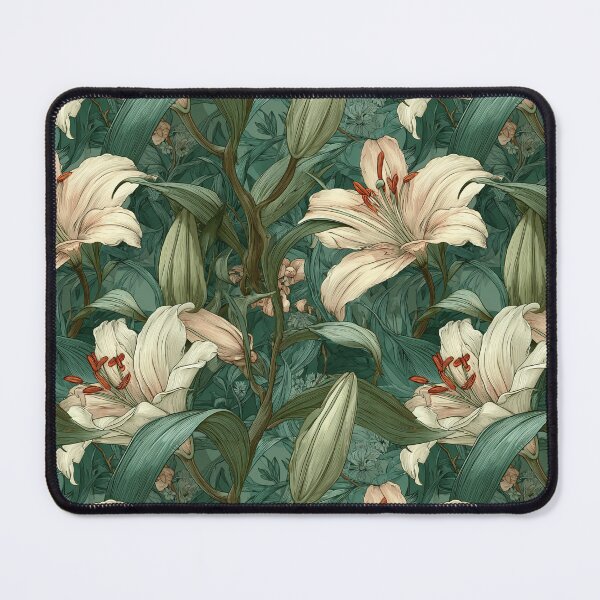 Item preview, Graceful Lilies Texture - Flower Floral Pattern - Valentine Gifts For Girlfriend designed and sold by RoyalStarsPatts.
