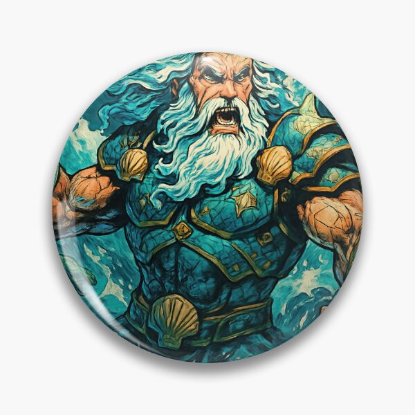 Item preview, God of sea | Comics stylCartoone -  designed and sold by ComicsFactory.