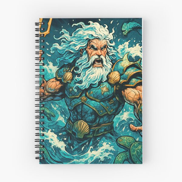 Item preview, God of sea | Comics stylCartoone -  designed and sold by ComicsFactory.