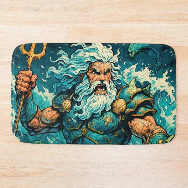 Item preview, God of sea | Comics stylCartoone -  designed and sold by ComicsFactory.