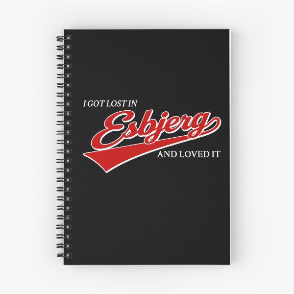 Item preview, I Got Lost in Esbjerg - Travel Denmark City Typography Design designed and sold by Place-Heritages.
