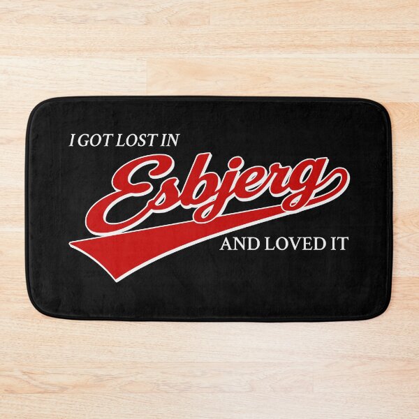 Item preview, I Got Lost in Esbjerg - Travel Denmark City Typography Design designed and sold by Place-Heritages.