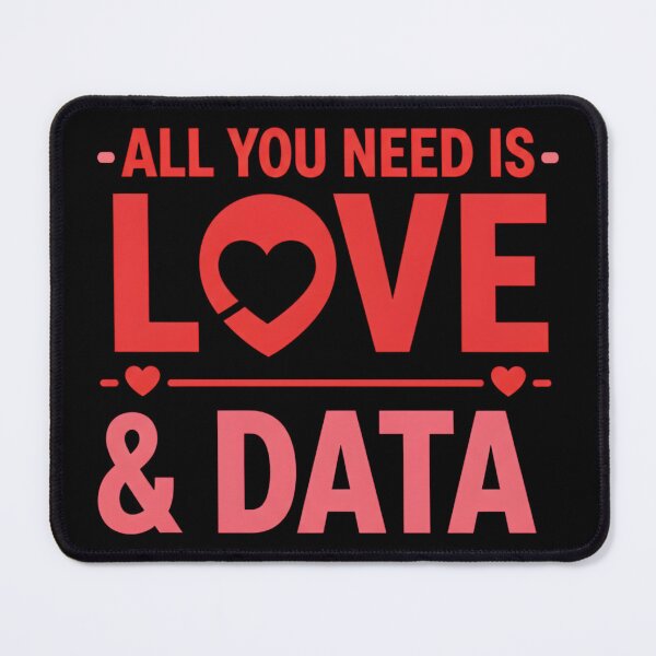 Item preview, All You Need is Love and Data Valentine's Day Retro Teacher designed and sold by OlakunleOloroz.