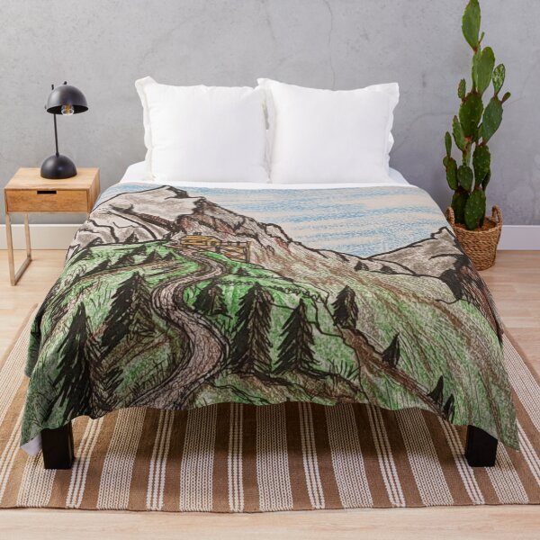 Item preview, Cabin in the mountains designed and sold by Matt Starr Fine Art .