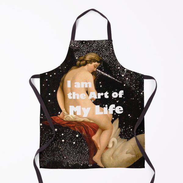 Item preview, I Am the Art – Renaissance Goddess with Swan designed and sold by SlowlyMiracles.