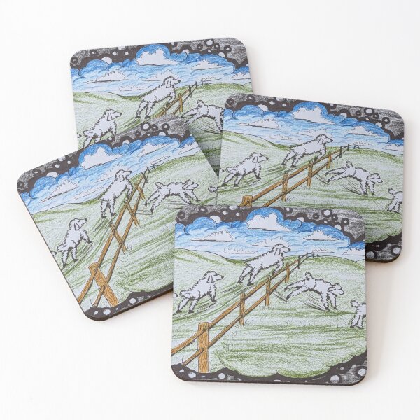 Item preview, Counting sheep to sleep  designed and sold by Matt Starr Fine Art .