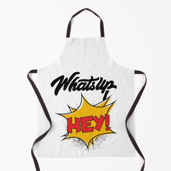 Item preview, Comic Style “Whatsup Hey!” Pop Art Text Design designed and sold by GoldenSparkleShop.