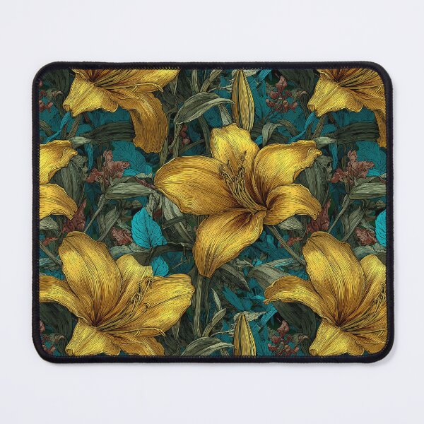 Item preview, Minimalistic Lilies Floral - Flower Bouquet Pattern - Valentine'S Day Gifts designed and sold by RoyalStarsPatts.