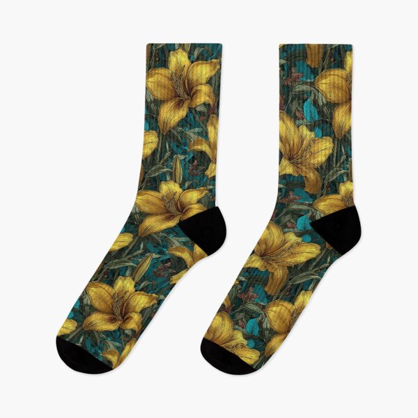 Item preview, Minimalistic Lilies Floral  - Flower Bouquet Pattern  - Valentine'S Day Gifts designed and sold by RoyalStarsPatts.