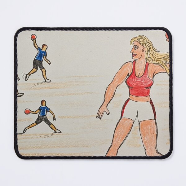 Item preview, Dodgeball Battle  designed and sold by Matt Starr Fine Art .
