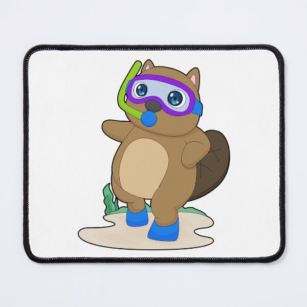 Item preview, Beaver Diver Snorkel Diving designed and sold by Snabdesign84.