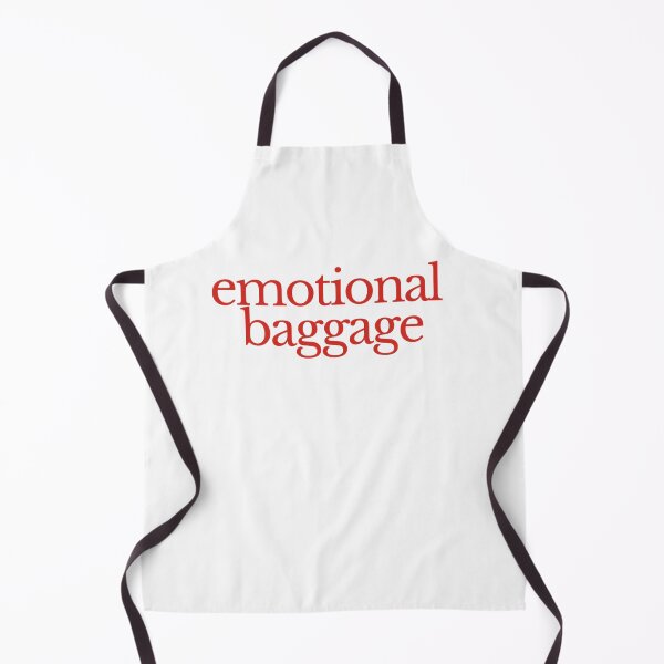 Item preview, Emotional Baggage | Relatable Self Aware Humor Quote designed and sold by boldstuffshop.
