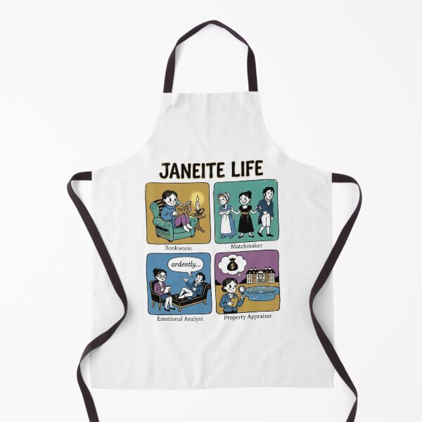 Item preview, Janeite Life Funny Literary Comic Four Panel Design designed and sold by Fenay Designs.