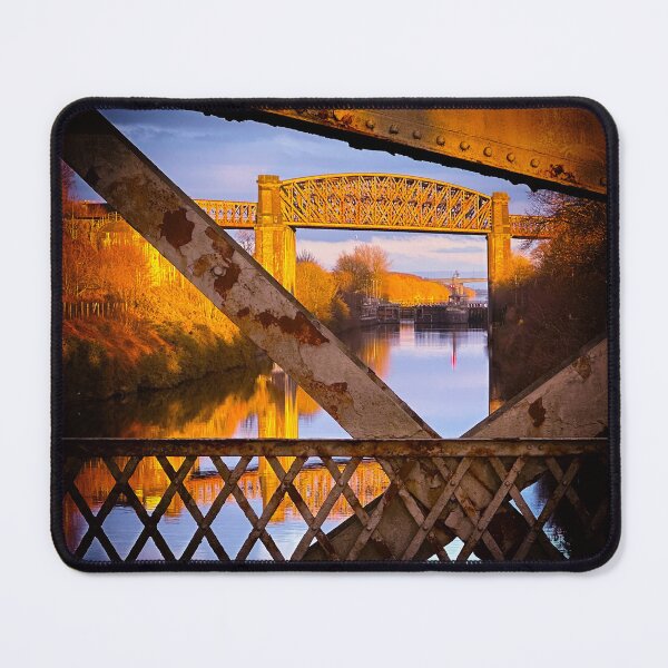 Item preview, Latchford Locks sunset on Manchester Ship Canal, Warrington, Cheshire, industrial landscape and history designed and sold by Local gifts from HotpixUK .