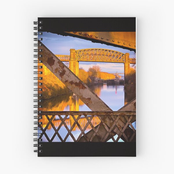 Item preview, Latchford Locks sunset on Manchester Ship Canal, Warrington, Cheshire, industrial landscape and history designed and sold by Local gifts from HotpixUK .