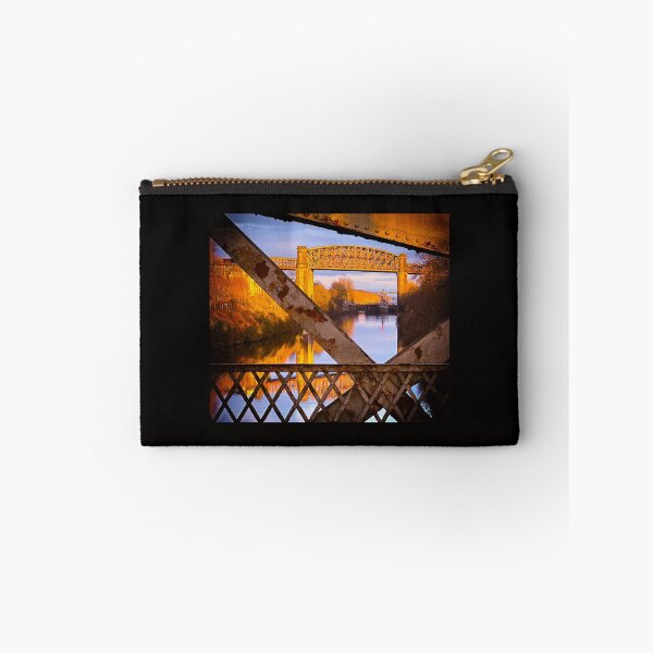 Item preview, Latchford Locks sunset on Manchester Ship Canal, Warrington, Cheshire, industrial landscape and history designed and sold by Local gifts from HotpixUK .