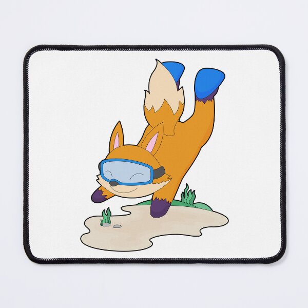 Item preview, Fox Diver Swimming goggles Diving designed and sold by Snabdesign84.