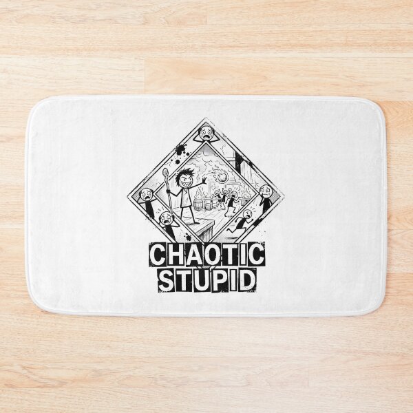 Item preview, Chaotic Stupid Wizard Fireball Funny RPG Sketch designed and sold by Fenay Designs.