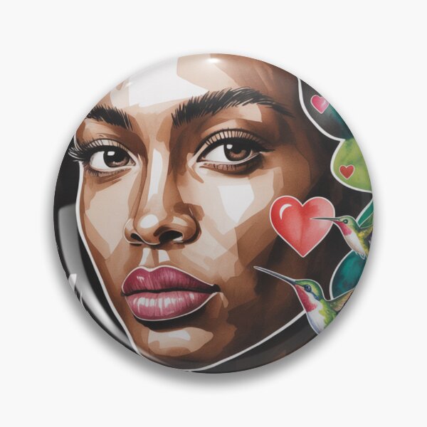 Item preview, Rosa Love - Hummingbird Harmony and Hearts  designed and sold by CanvasCarousel.